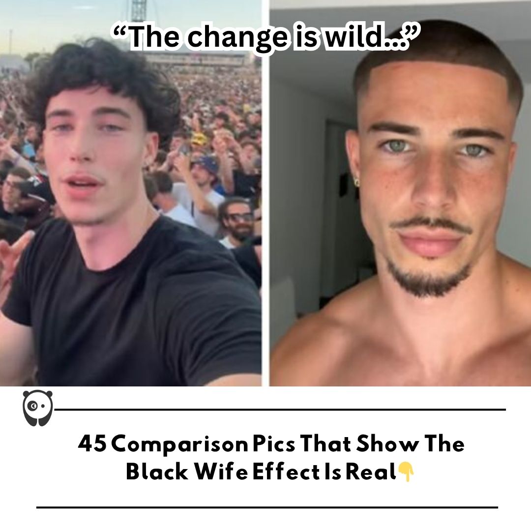 45 comparison pics that show the black wife effect is real". Click link in bio for more!