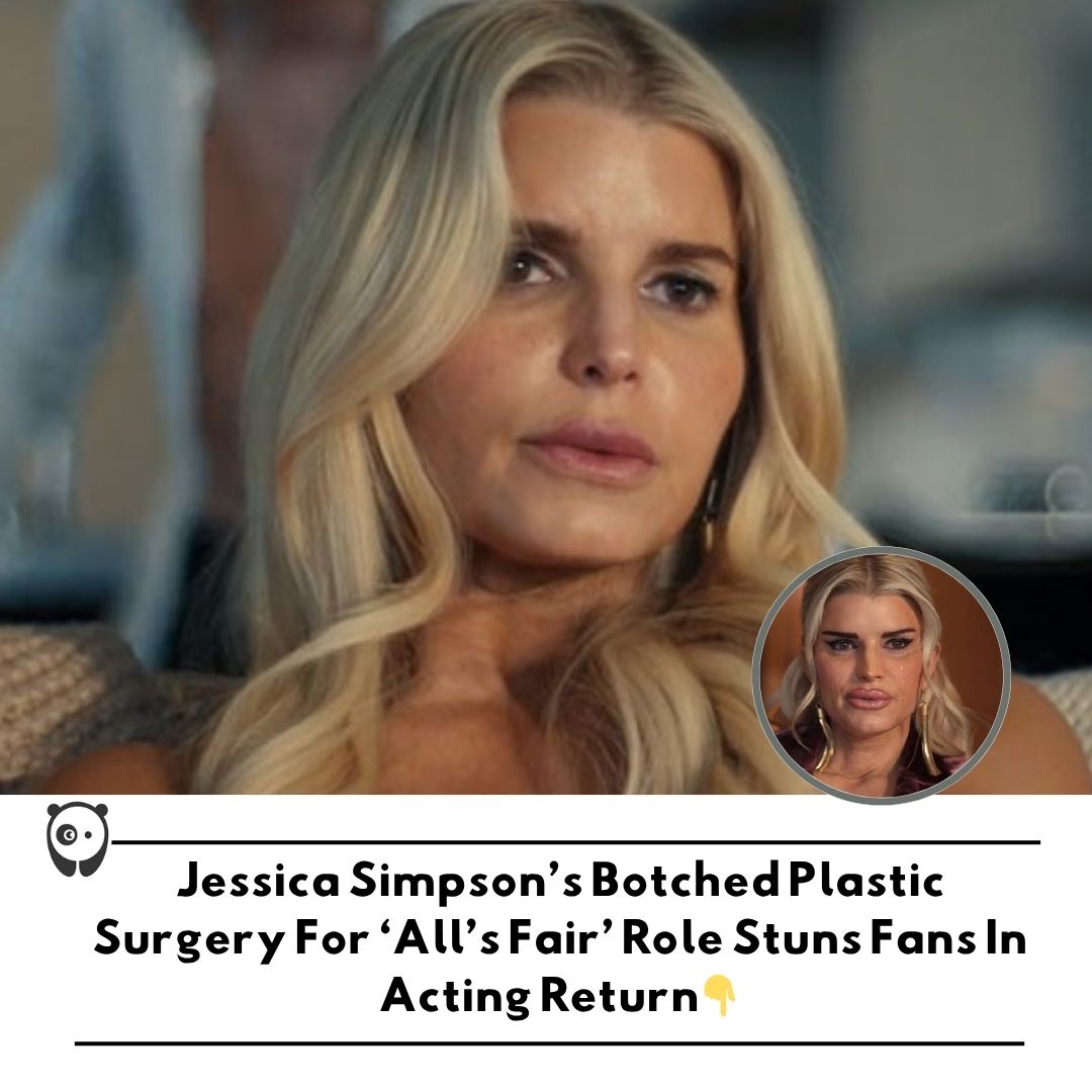 "The Mar-a-Lago special": Jessica Simpson's botched plastic surgery transformation for 'All's Fair' role stuns fans in acting return. Click link in bio for more!