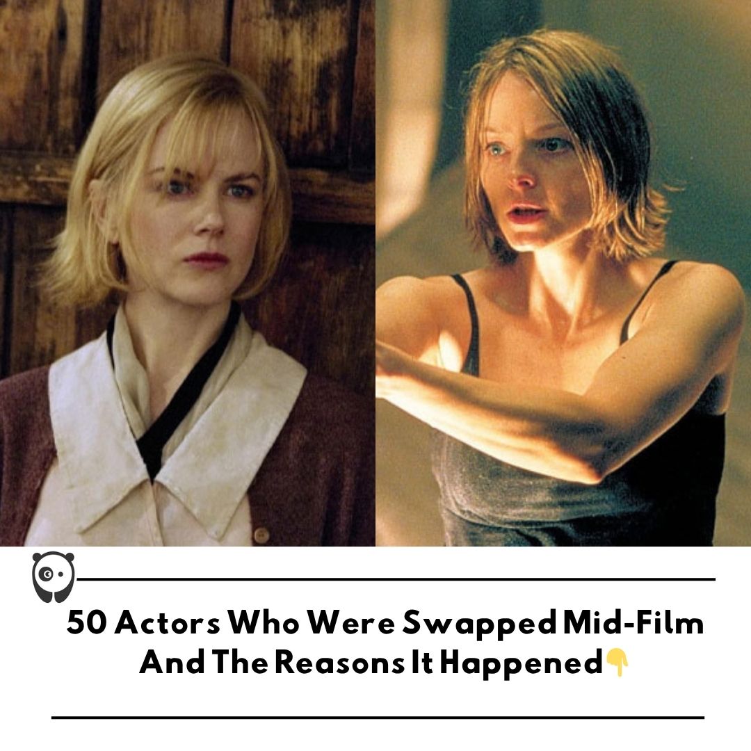 50 actors who were swapped mid-film and the reasons it happened. Click link in bio for more!
