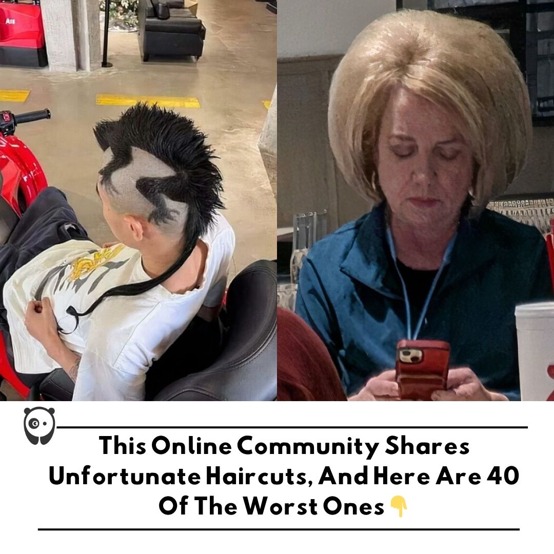 This online community shares unfortunate haircuts, and here are 40 of the worst ones. Click link in bio for more!