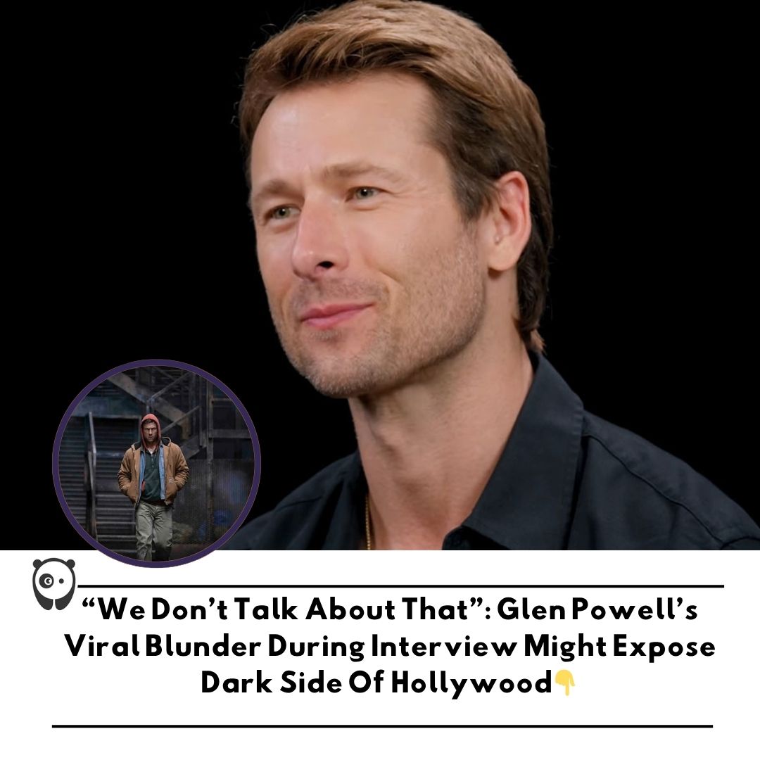 Glen Powell’s viral blunder during interview might expose dark side of Hollywood. Click link in bio for more!