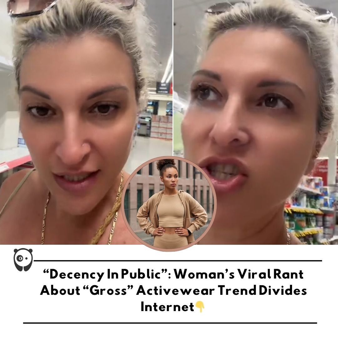 Woman’s viral rant about “gross” activewear trend divides internet. Click link in bio for more!