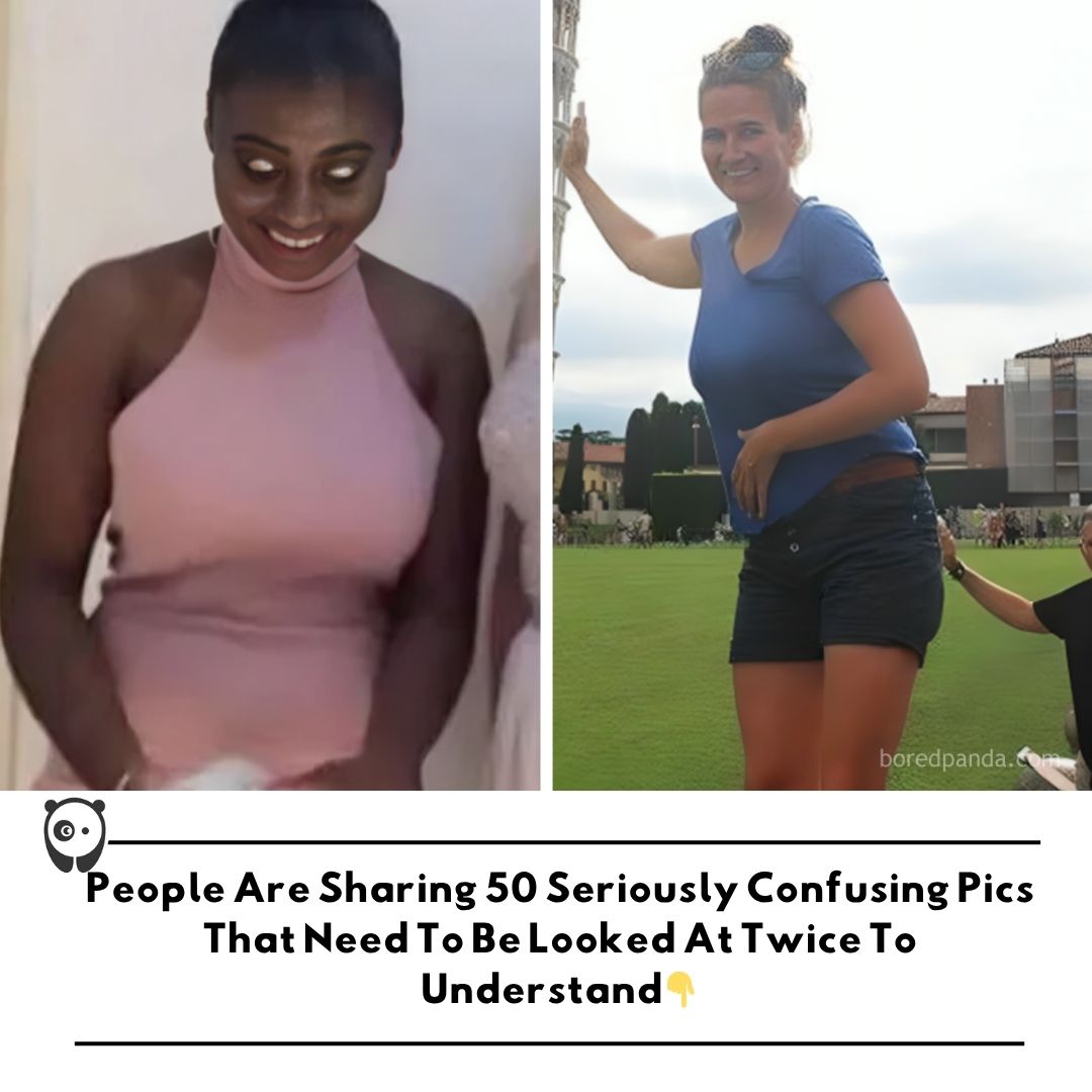 People are sharing 50 seriously confusing pics that need to be looked at twice to understand. Click link in bio for more!