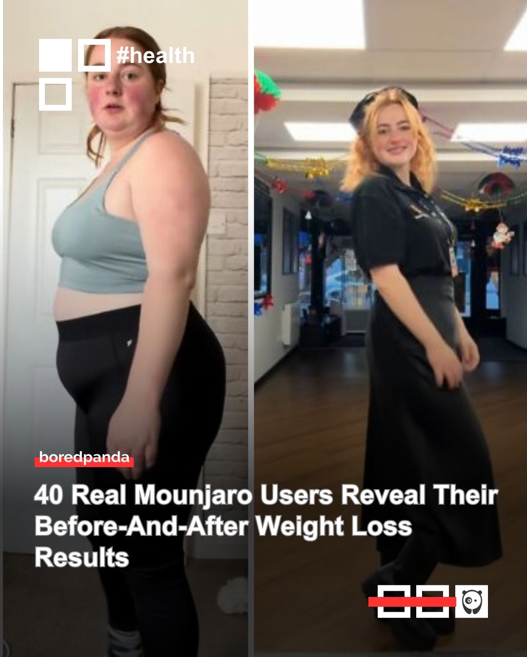 40 real Mounjaro users reveal their before-and-after weight loss results. Click link in bio for more!