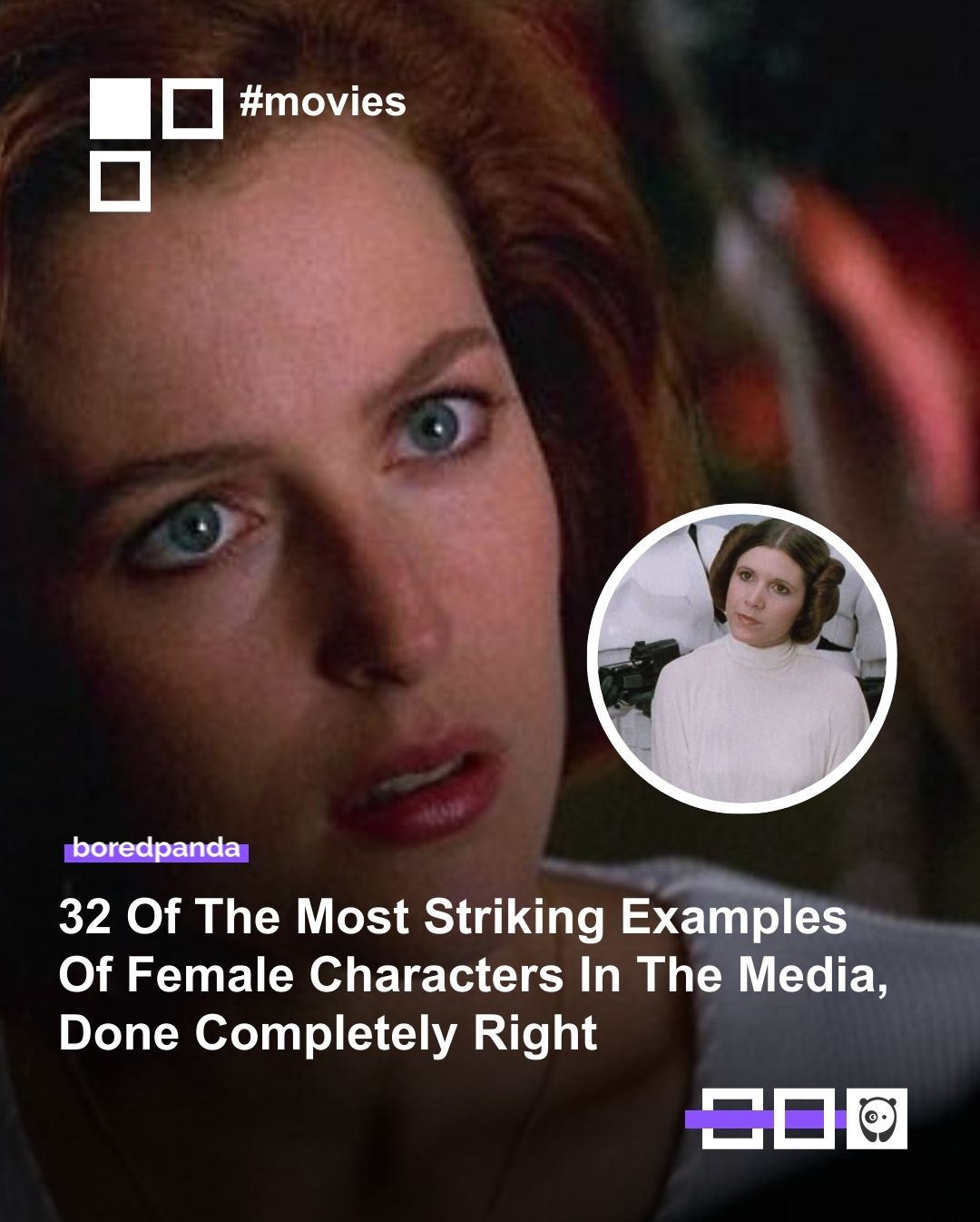 32 of the most striking examples of female characters in the media, done completely right. Click link in bio for more!

#movies #cinema