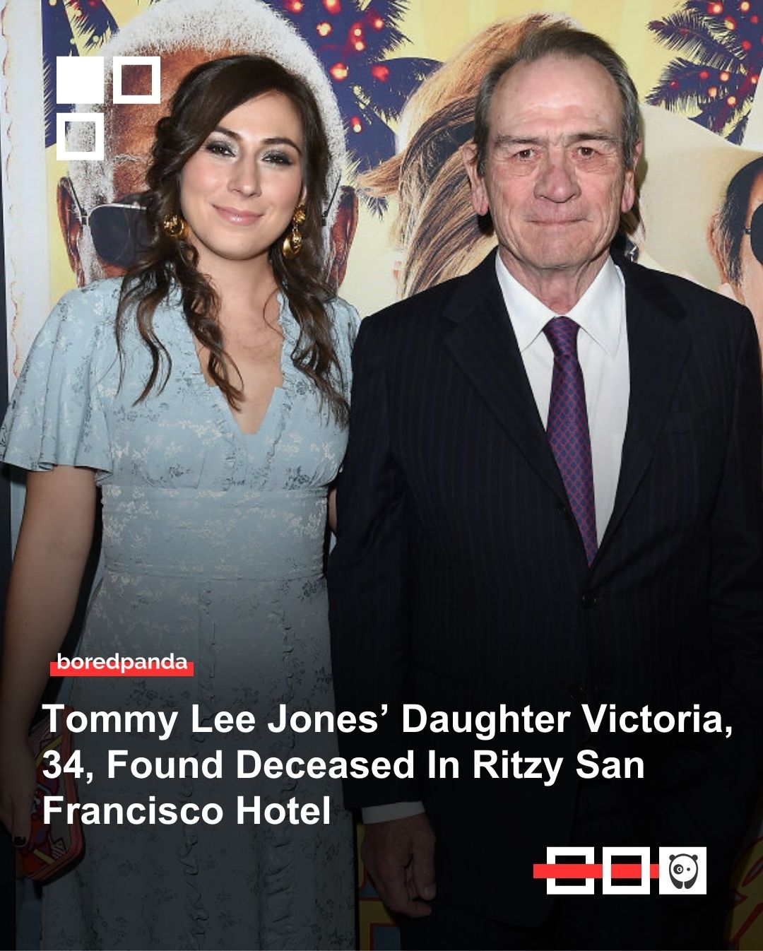 Tommy Lee Jones' daughter Victoria, 34, found deceased in ritzy San Francisco hotel. Click link in bio for details.
