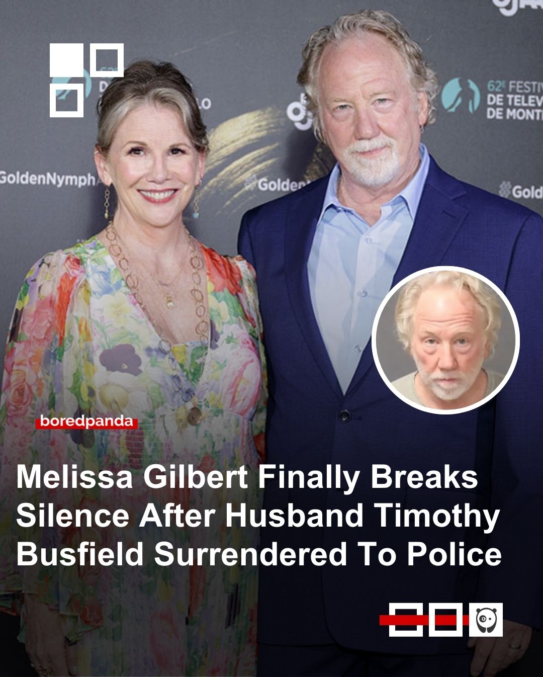 Melissa Gilbert finally breaks silence after husband Timothy Busfield surrendered to police. Click link in bio for more!