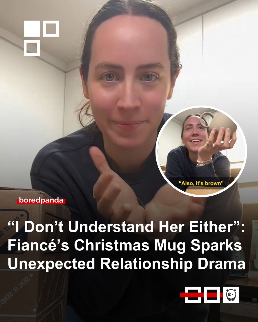 Fiancé’s Christmas mug sparks unexpected relationship drama. Click link in bio for more!