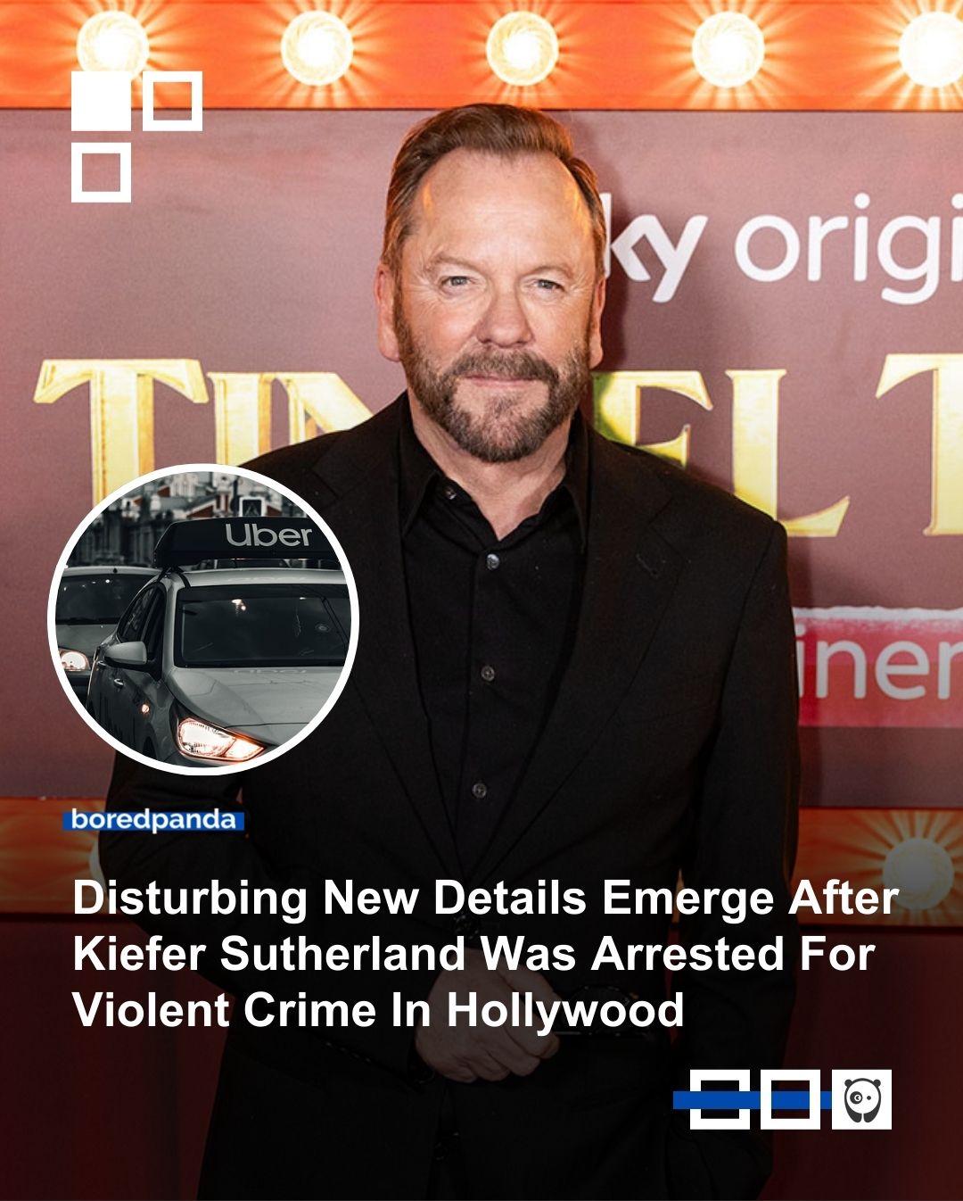 Disturbing new details emerge after Kiefer Sutherland was arrested for a violent crime in Hollywood. Click link in bio for more!