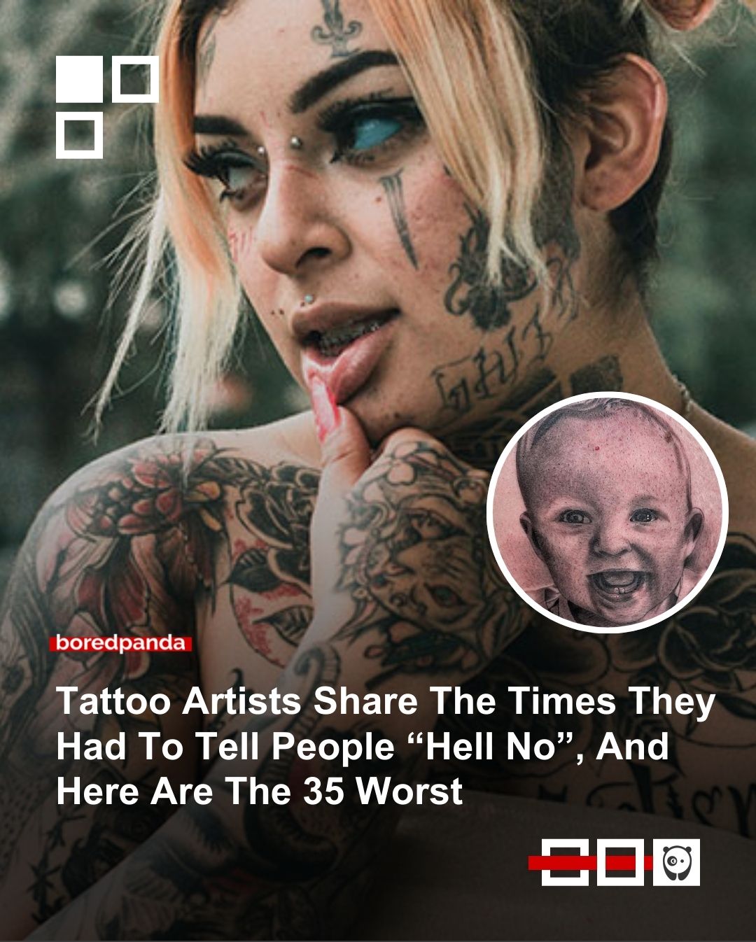 Getting a tattoo is easier than ever, but not everyone gets a yes. In a recent thread, 40 tattoo artists shared the requests that crossed their personal lines. Click link in bio for more!