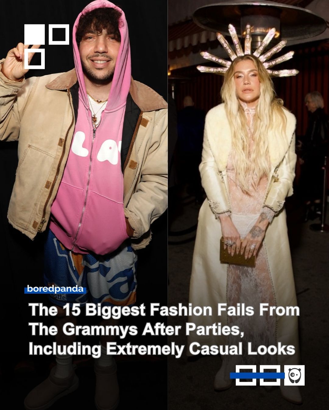 Once the #Grammys ended, stars headed to exclusive after parties in more relaxed looks—some better received than others.
See which looks missed the mark. Tap the link in our bio.