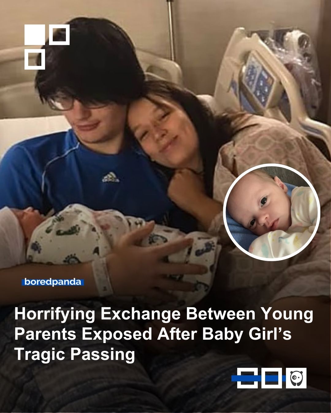 Horrifying exchange between young parents exposed after baby girl’s tragic passing. Click link in bio for more!