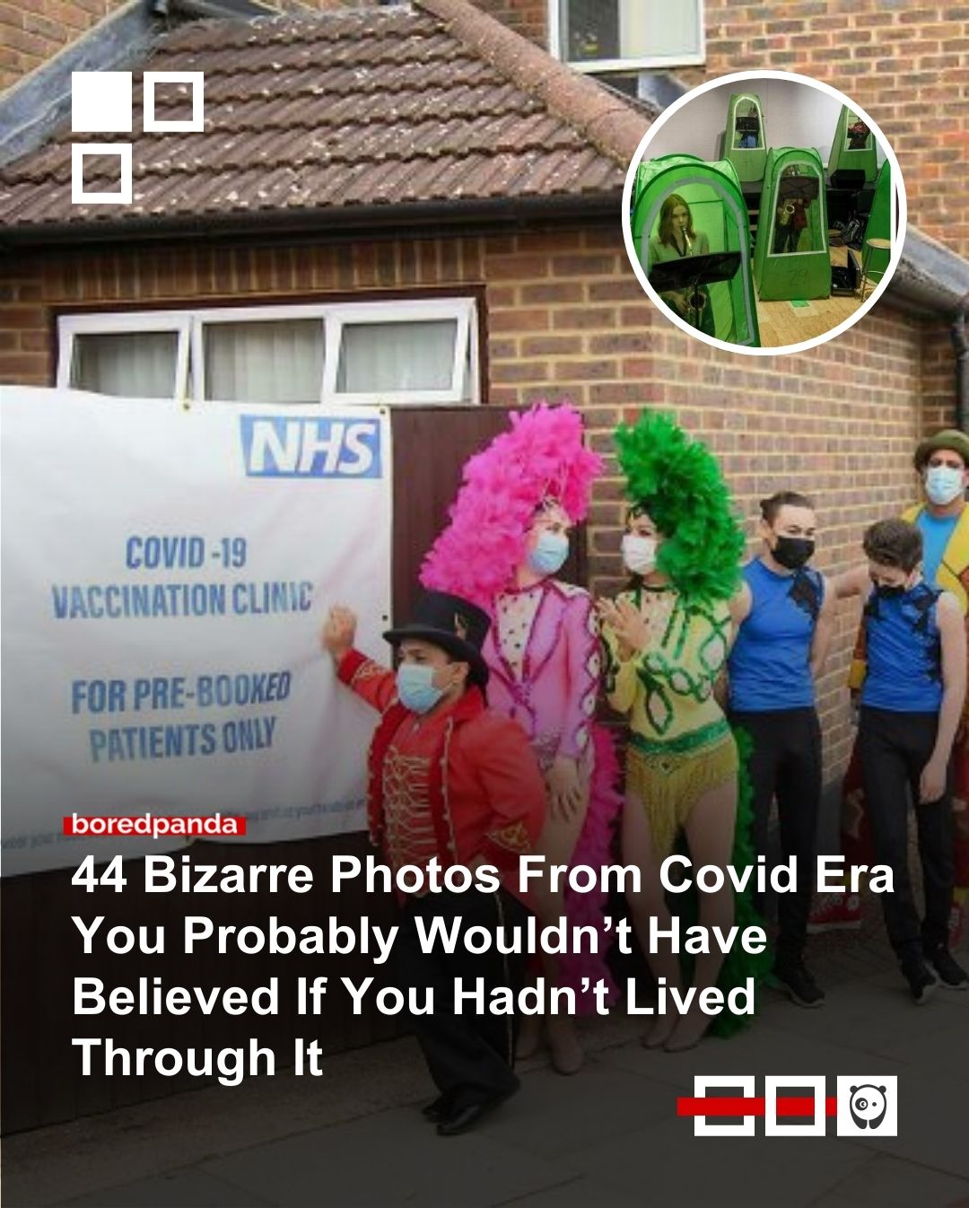 The Covid-19 pandemic already feels surreal in hindsight. To revisit that strange and unsettling period, we’ve gathered some of the most unusual photos from those times.

See them at the link in our bio.