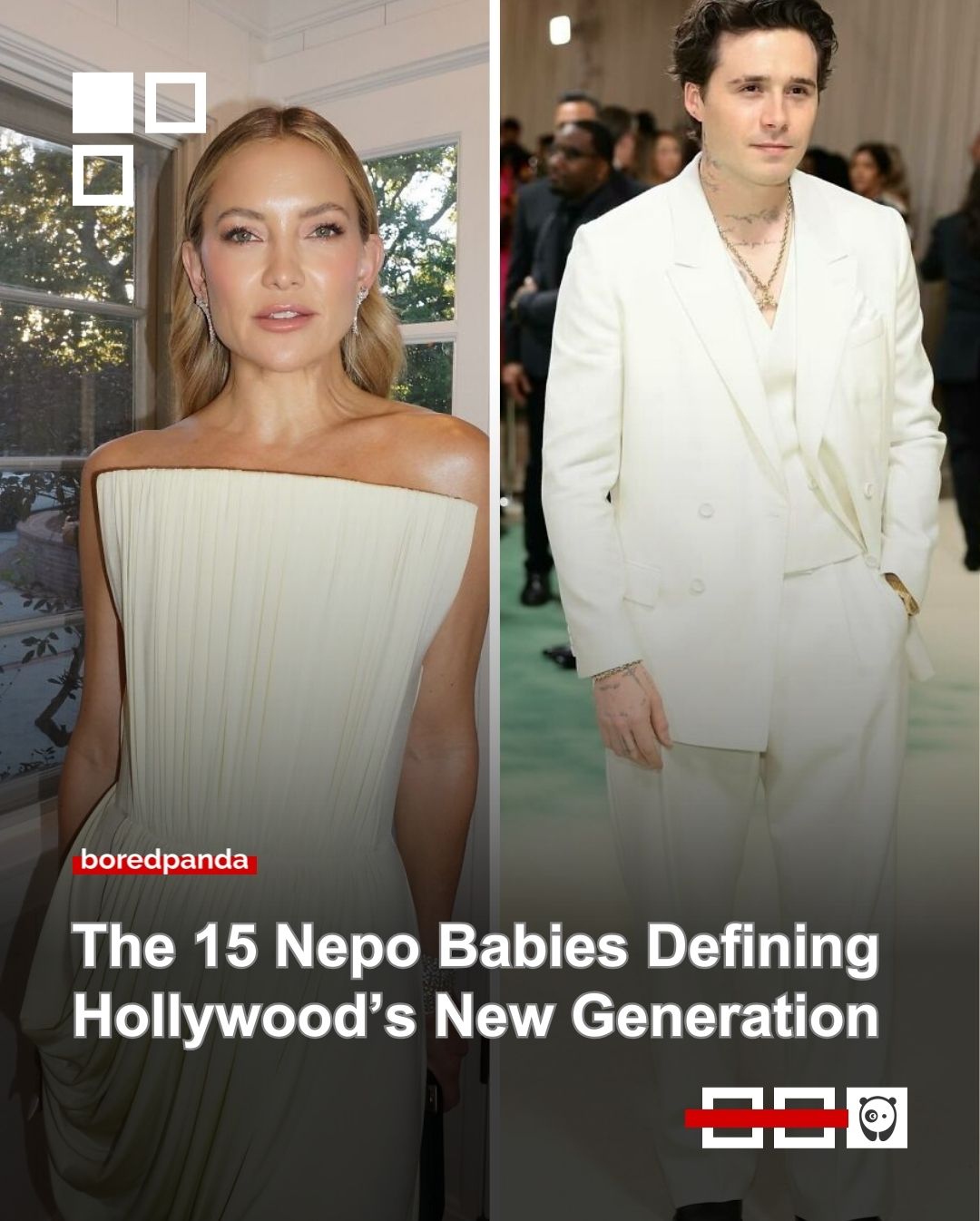 Hollywood’s new generation is full of familiar last names. These nepo babies grew up with industry access, famous parents, and instant visibility, and they’re now shaping the trends.

See all 15 at the link in our bio.