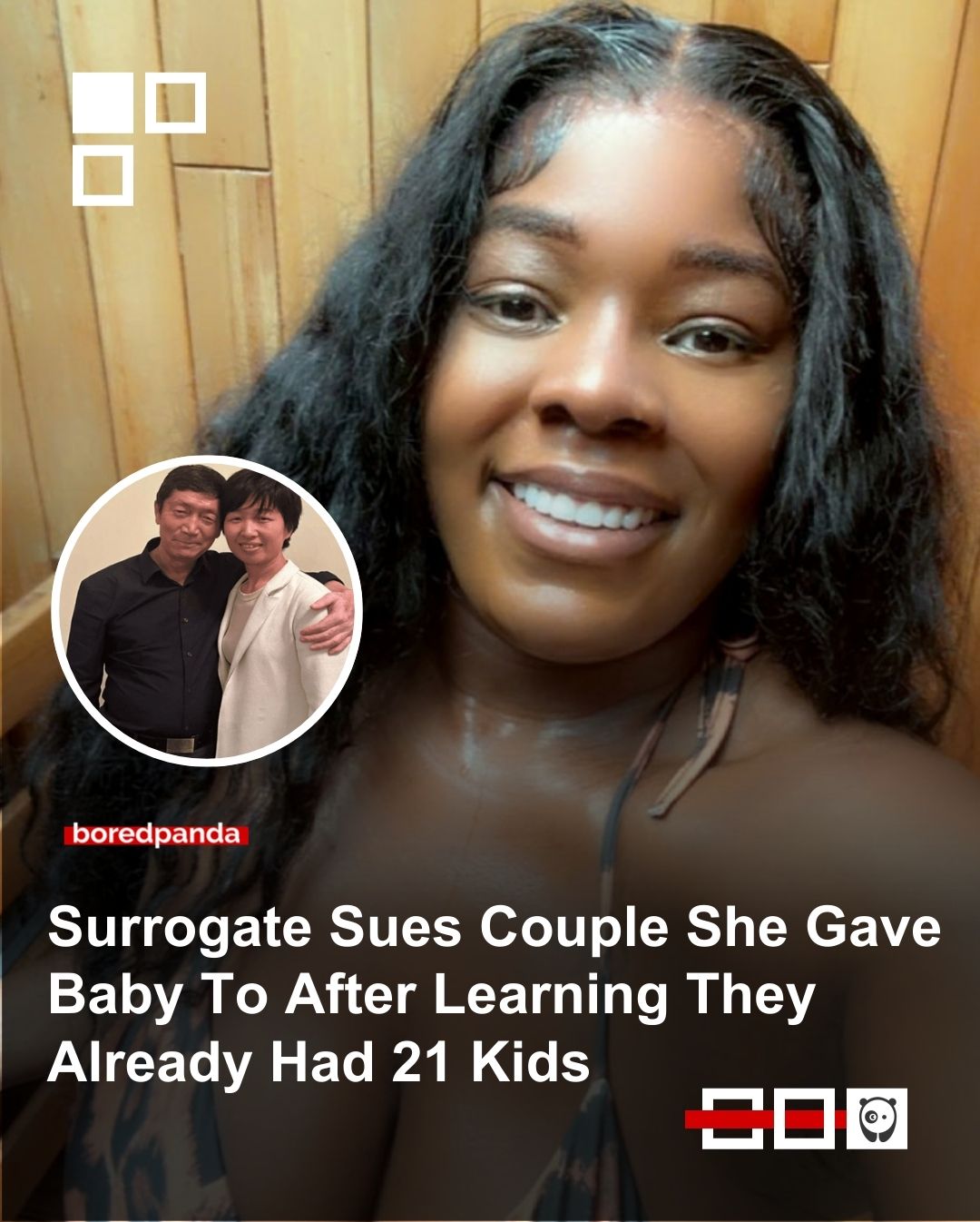 Surrogate sues couple she gave baby to after learning they already had 21 kids. Click link in bio for more!