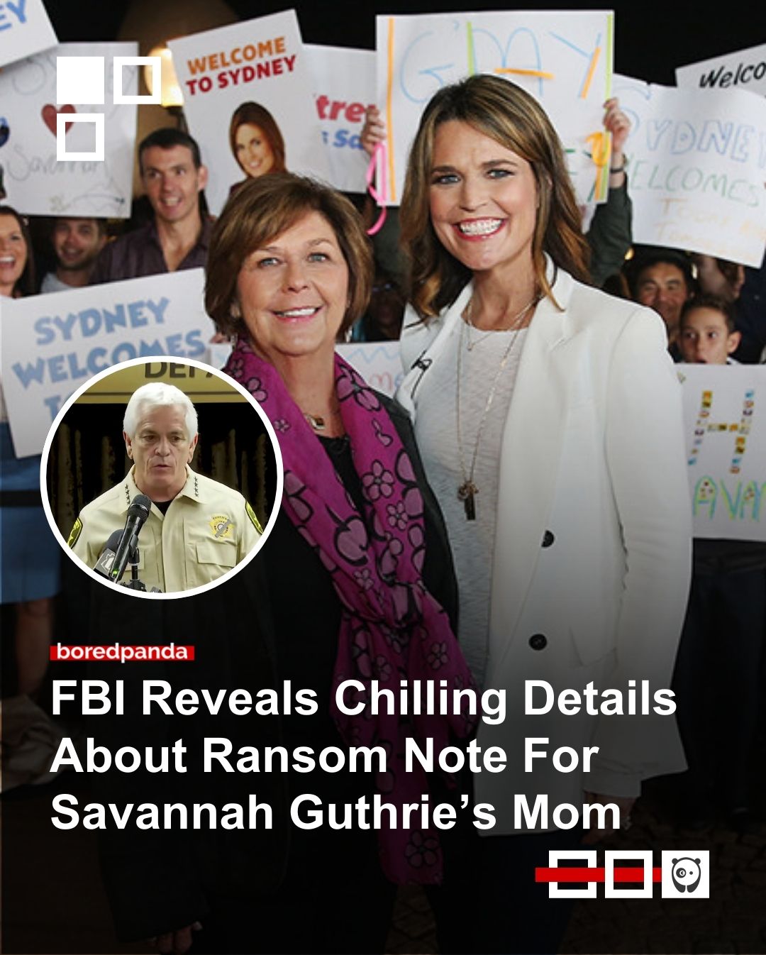 FBI reveals chilling details about ransom note for Savannah Guthrie’s mom. Click link in bio for more!