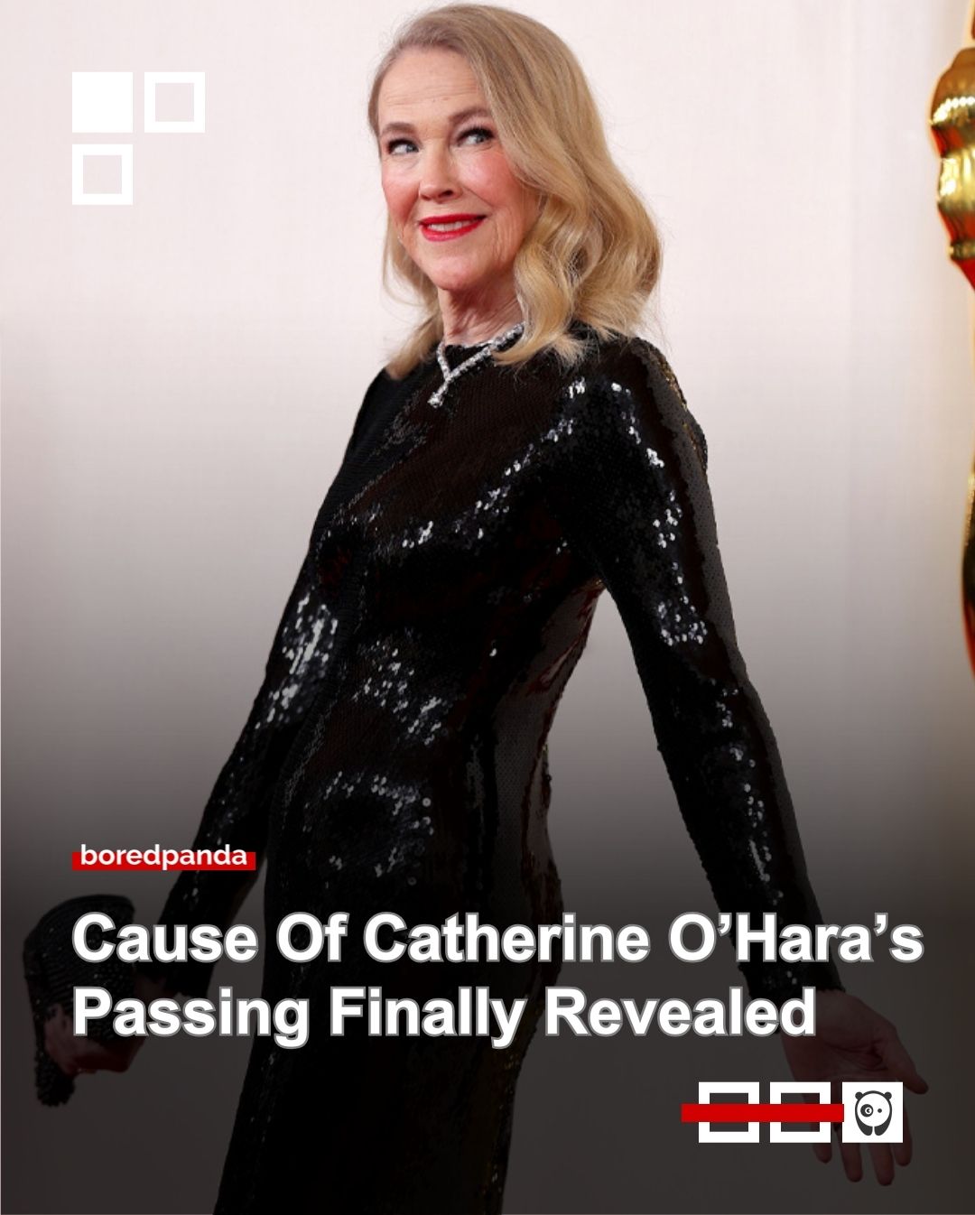 Cause of Catherine O’Hara’s passing finally revealed. Click link in bio for more!
