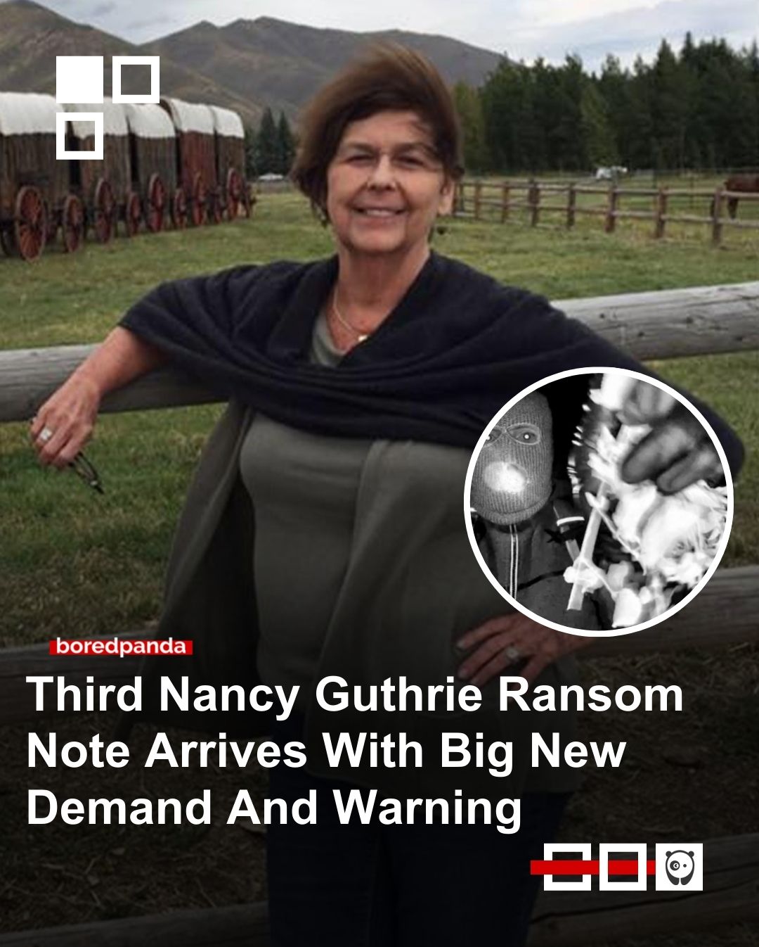 Third Nancy Guthrie ransom note arrives with big new demand and warning. Click link in bio for more!