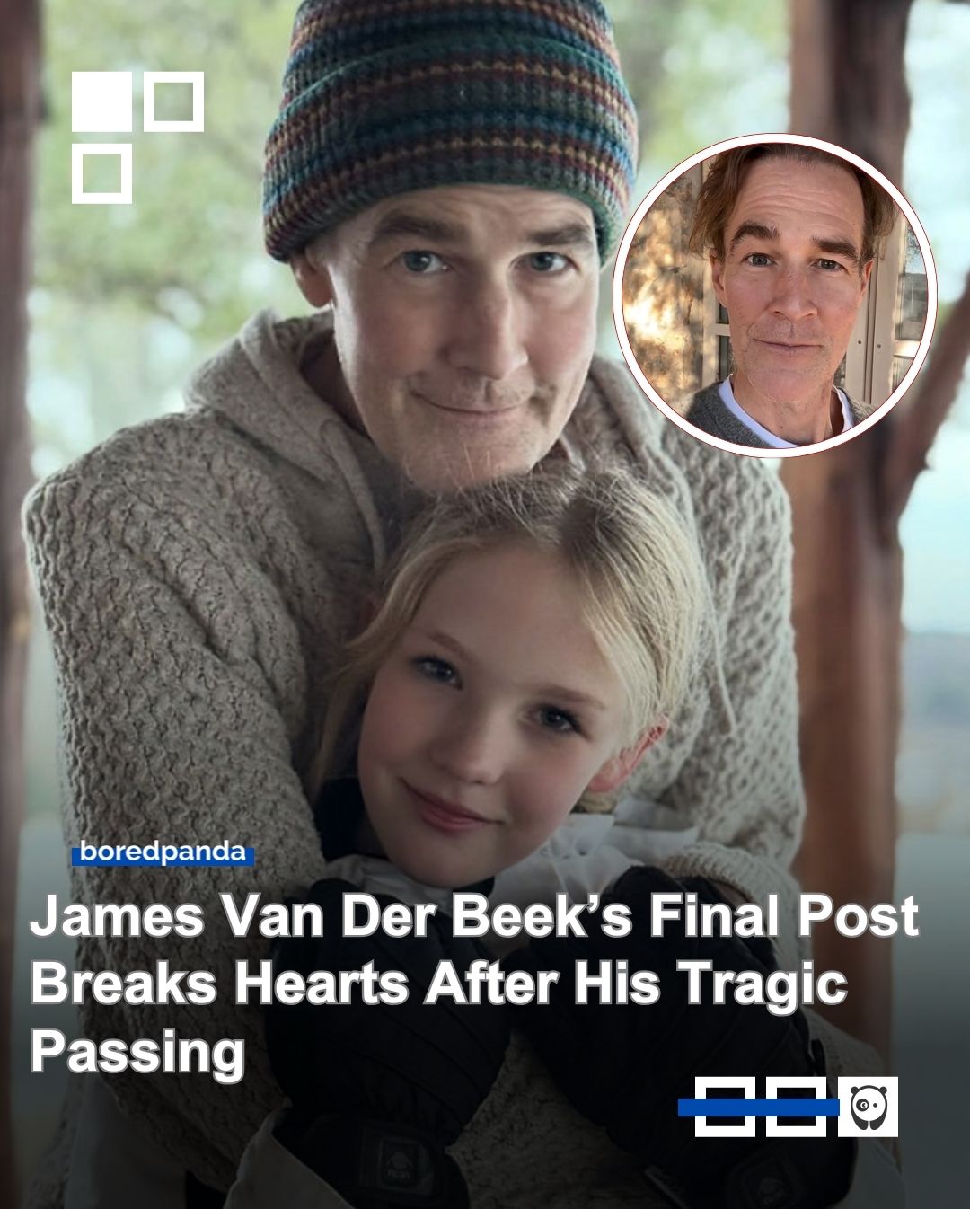 James Van Der Beek’s final post breaks hearts after his tragic passing. Click link in bio for more!