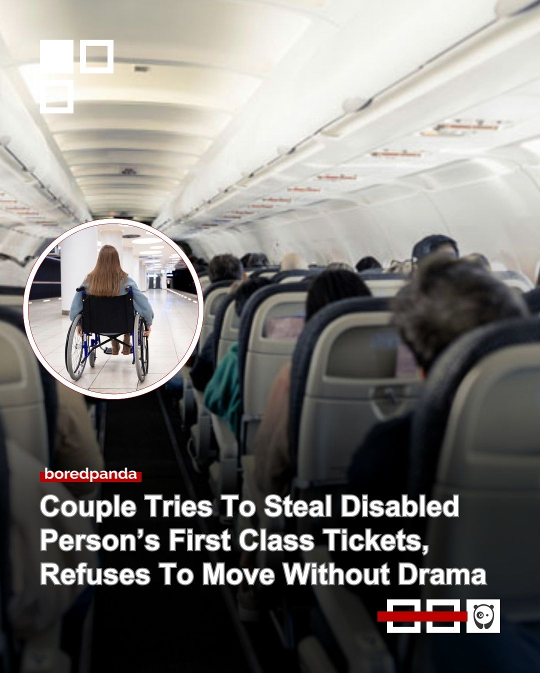 Air travel has a way of bringing out the worst in people—but this story takes it to another level. One Redditor shared how a couple allegedly tried to take their prepaid first-class seats—despite the traveler using a wheelchair. The internet had plenty to say. 

Read the full story at the link in our bio.