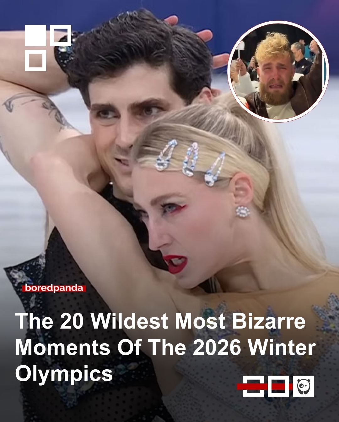 The 20 wildest most bizarre moments of the 2026 Winter Olympics. Click link in bio for more!