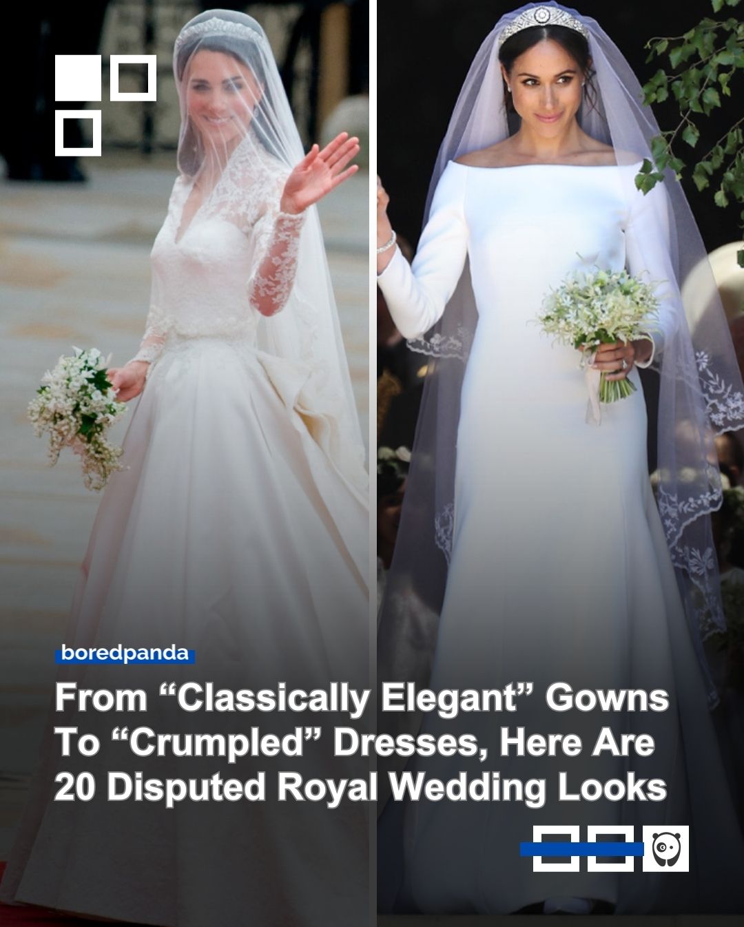 Royal wedding gowns are meant to be unforgettable, but not every fairytale look gets universal applause.

From timeless to totally divisive, these 20 royal wedding dresses had everyone talking. See them all at the link in our bio.