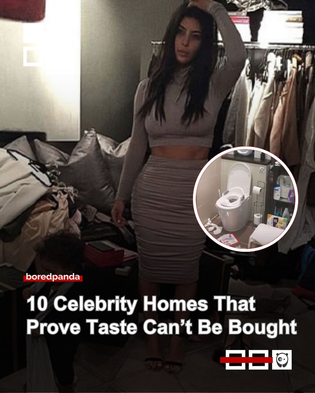 There’s something irresistible about seeing inside celebrity homes. But wealth doesn’t always guarantee taste, or even tidiness.

Some celebrity homes reveal a side of fame that’s far from picture-perfect. See the full list at the link in our bio.