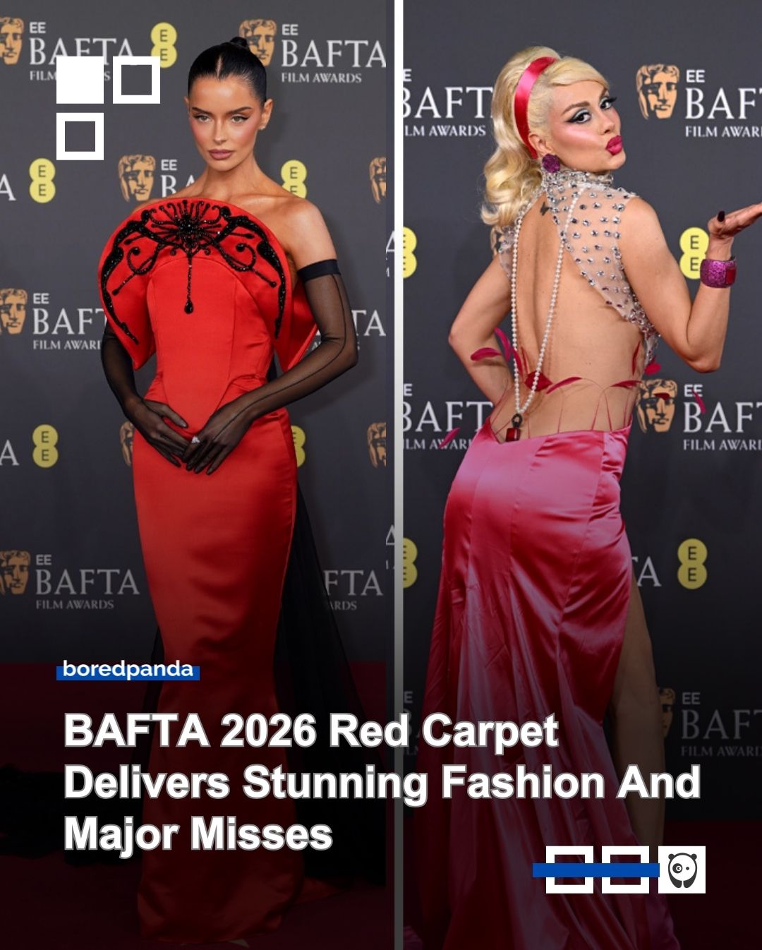 The 2026 #BAFTA Awards lit up February 22 with Hollywood’s biggest names, and the red carpet did not disappoint.

We’ve rounded up the most unforgettable fashion moments of the night that had everyone talking.  See who nailed it and who missed the mark at the link in our bio.