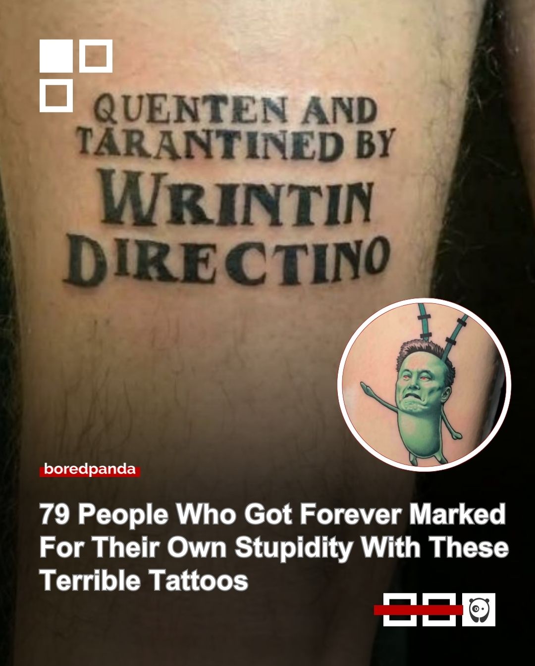 Let this be your friendly reminder: maybe… just maybe… think twice before making it permanent.

The internet has proven once again that bad tattoos are basically their own art genre, and a viral thread is a goldmine of ink that somehow went from “great idea” to “what happened?!” real quick. See more at the link in bio.