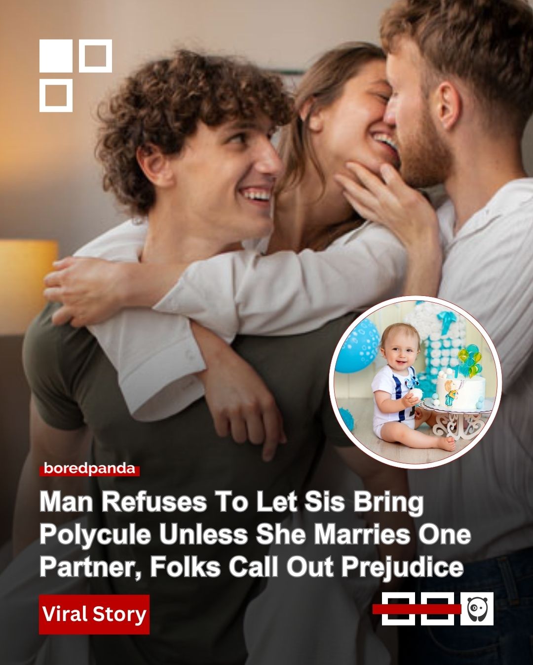 It can be difficult for people practicing monogamy to understand how polyamorous relationships work. 

A man online explained that he had grown apart from his sister because she believed that being polyamorous was an innate part of her, rather than a lifestyle preference. Read the full story at the link in bio.