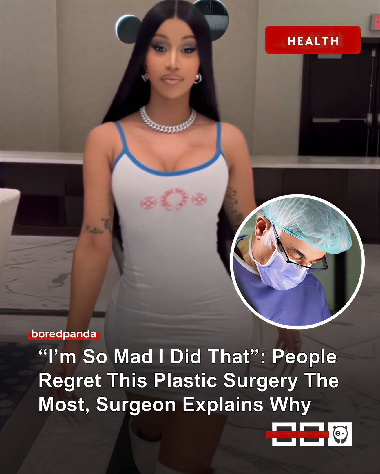 An expert plastic surgeon has revealed why many patients end up regretting the trendy Brazilian Butt Lift (BBL), noting that a common reaction after the procedure is disappointment.

Read more at the link in our bio.

#viral #plasticsurgery