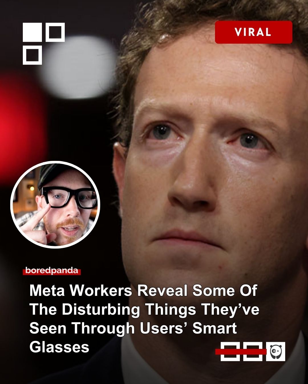 Meta was sued for violating privacy laws after allegations surfaced about one of its products. An investigation revealed that their Ray-Ban Meta glasses were recording people’s private lives without their knowledge and sharing the recordings with employees. Read the details at the link in bio 🔗
