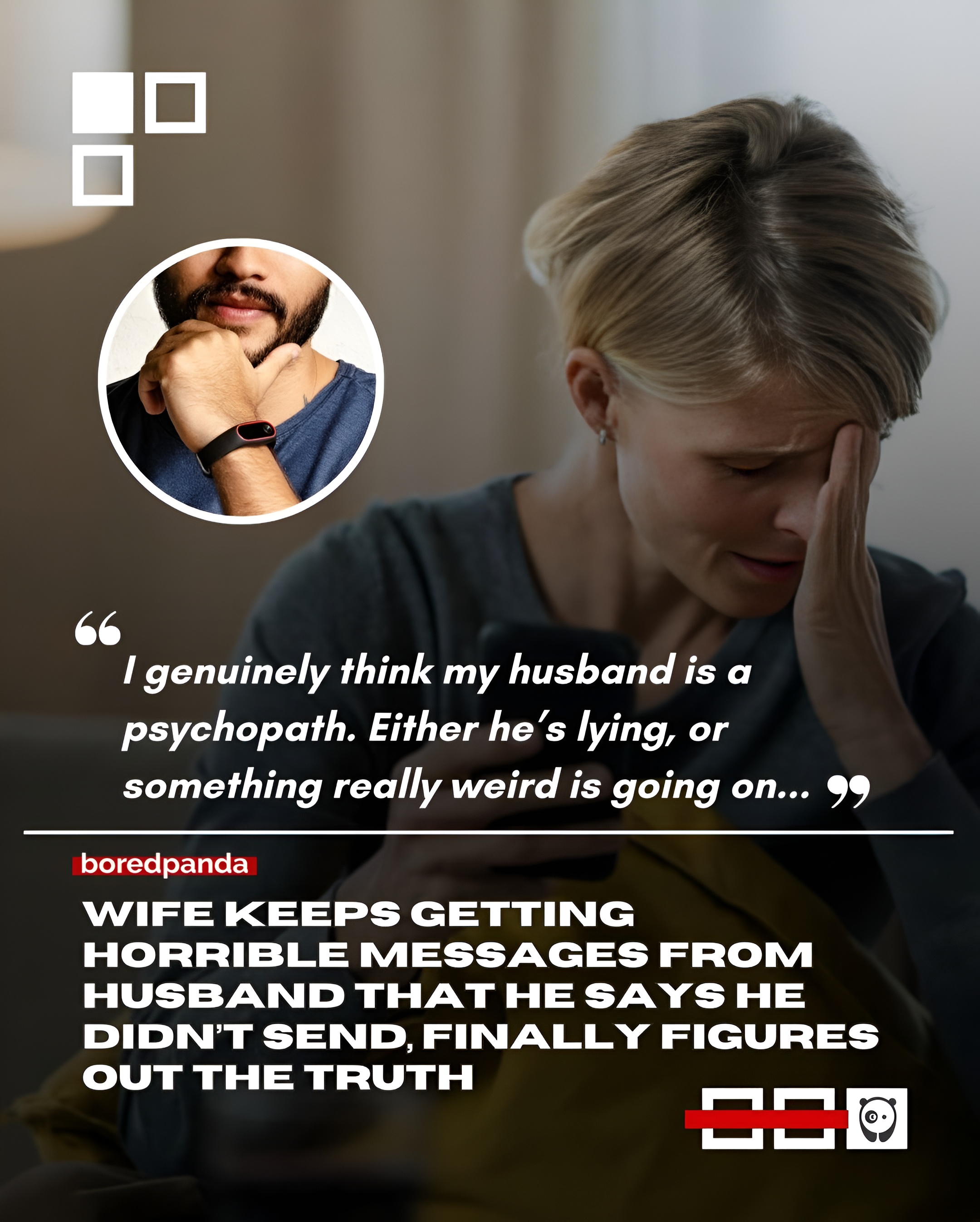 A woman recently shared online that she was receiving cruel and deeply personal text messages from her husband’s phone number. But the strange part was that her husband insisted he had nothing to do with them.

After getting some input from netizens and digging deeper, the woman eventually discovered an affair with a web of mind games she never saw coming.

Read more at the link in bio.

#relationships #drama