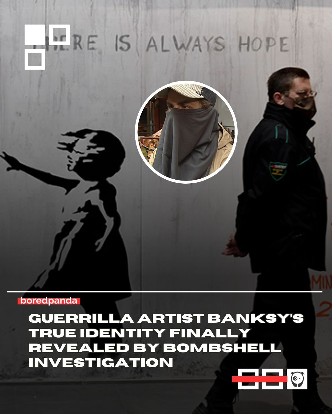 Banksy is an enigmatic artist, renowned for provocative graffiti and street art that confronts social and political issues. 

Since their work first appeared on city walls in the 1990s, people have been trying to uncover their identity. Now, a Reuters investigation claims to have finally revealed who #Banksy really is —a native of Bristol, UK.

Click the link in bio for details.

#streetart #social