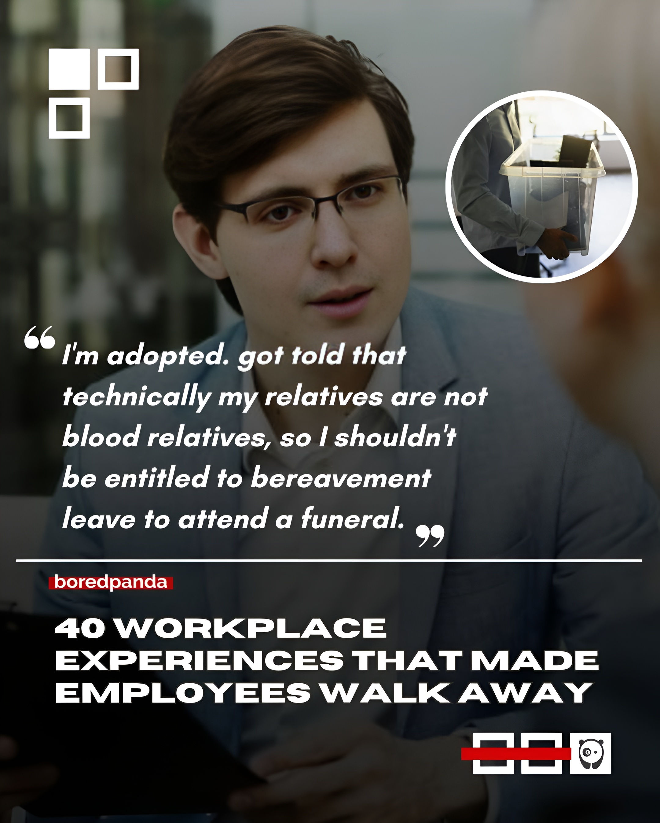 You don’t have to love every part of your job, of course, but some workplaces are so toxic that they push people to their breaking point. In fact, surveys show 74.9% of employees have dealt with unhealthy environments.

When people were asked to share the worst things they’ve endured at work, the responses went far beyond long hours or bad bosses. Some stories were so shocking, they sound like they belong in a Netflix documentary. Read all at the link in our bio 🔗


#work #worklife #capitalism