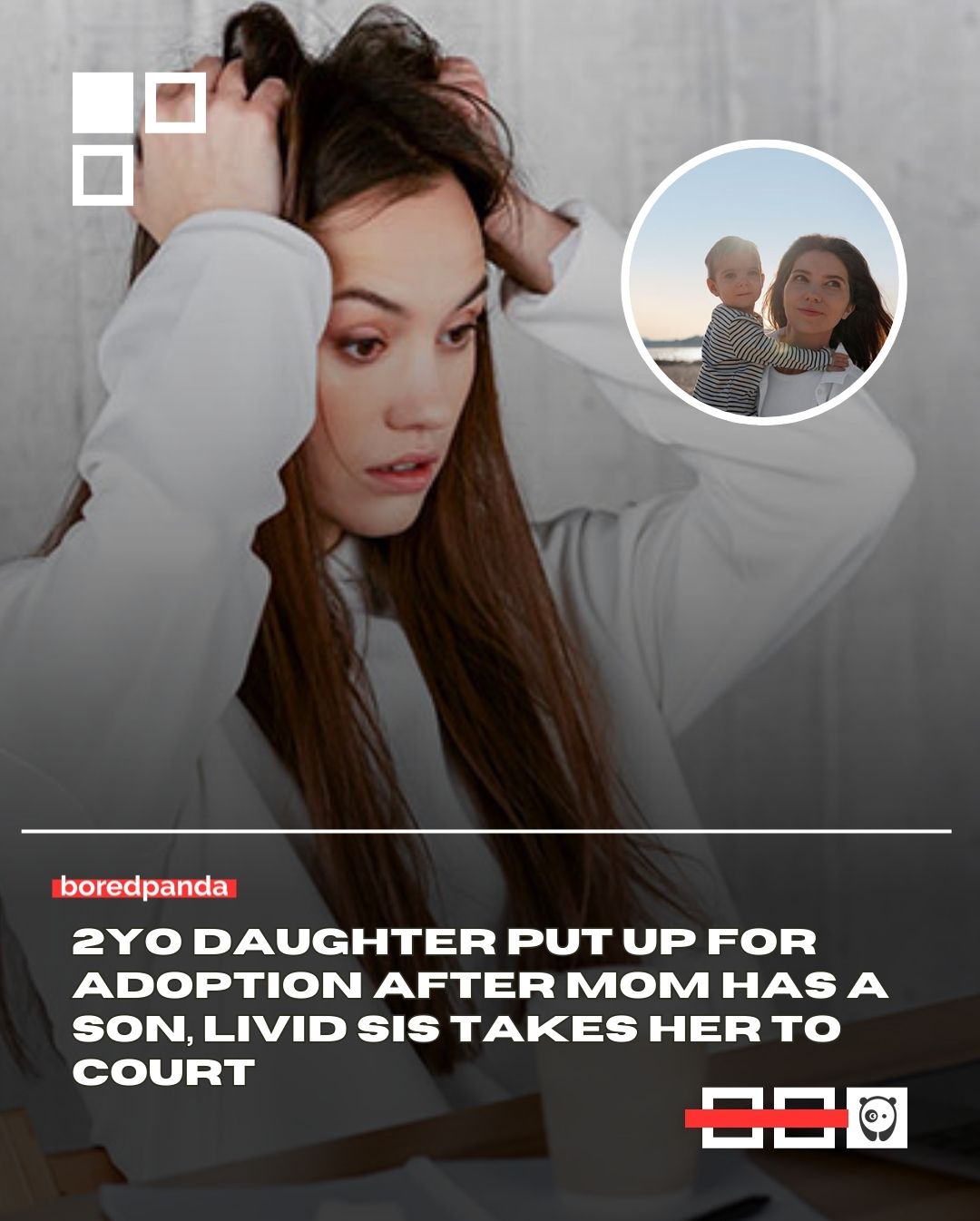 A woman found out on a family Zoom that her sister had quietly put her toddler daughter up for closed adoption months earlier, without telling anyone or giving the family a chance to step in.

The confrontation turned explosive, the grandmother ended up in a medical emergency, and the sister has since cut off the entire family.

Read the full story at the link in bio.

#relationships #viral