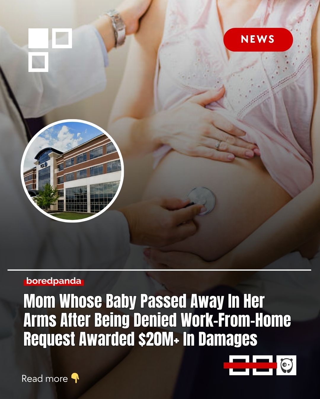 A grieving Ohio mother won a staggering $22.5 million verdict after her work-from-home request was denied during a high-risk pregnancy.

The case sparked intense debate over workplace responsibility, with supporters calling the ruling “fair,” while skeptics questioned the credibility of the case, citing certain details.

As the company has hinted at appealing the decision, the case continues to fuel conversations, with some even accusing the employer of “extortion.”

Read the details at the link in our bio.

#news #workplace #viral