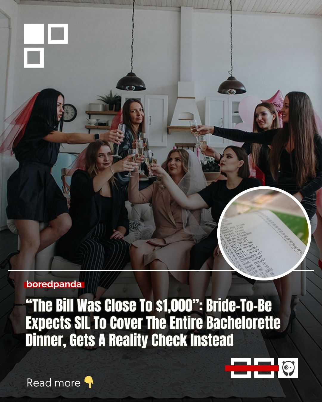 Sister-in-law (aka the lifelong “golden child”) invited her to a fancy bachelorette dinner… then blindsided her with a $1,000 bill, expecting her and her husband to cover everyone as a “wedding gift” because they’re the most well-off.

No heads-up. No discussion. Just entitlement.

She refused, paid only her share, and called it out. Now, the entire family is turning on her and demanding an apology.

Was she out of line or just the only one setting boundaries?

Read the story at the link in our bio.