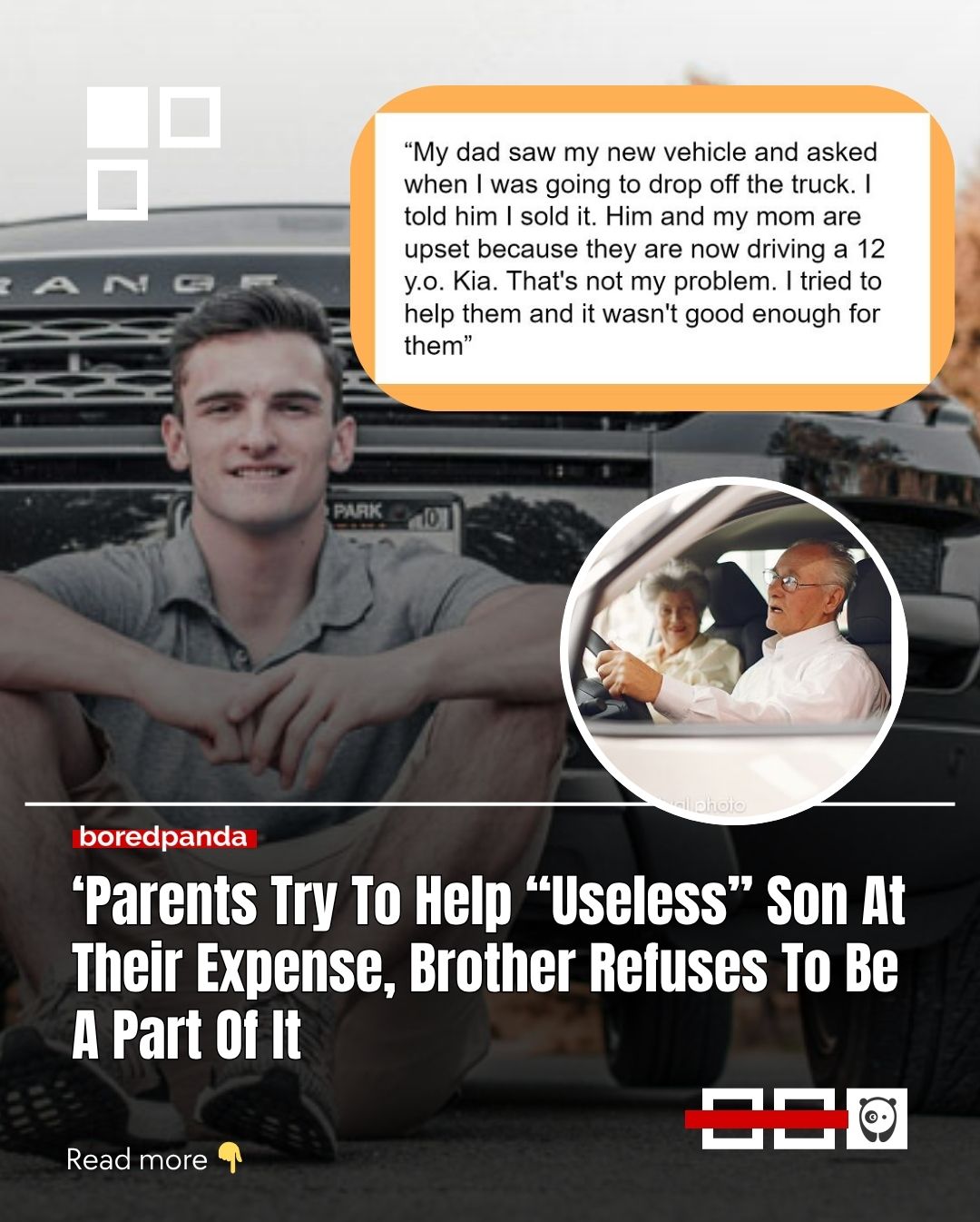 What was meant as a generous gift to his parents spiraled into chaos when they passed it to his brother, who sold it for $12k. 

He thought he was helping, but years later, they’re still upset over it. Now the internet can’t stop debating who’s really in the wrong. 

Read the full story at the link in our bio.