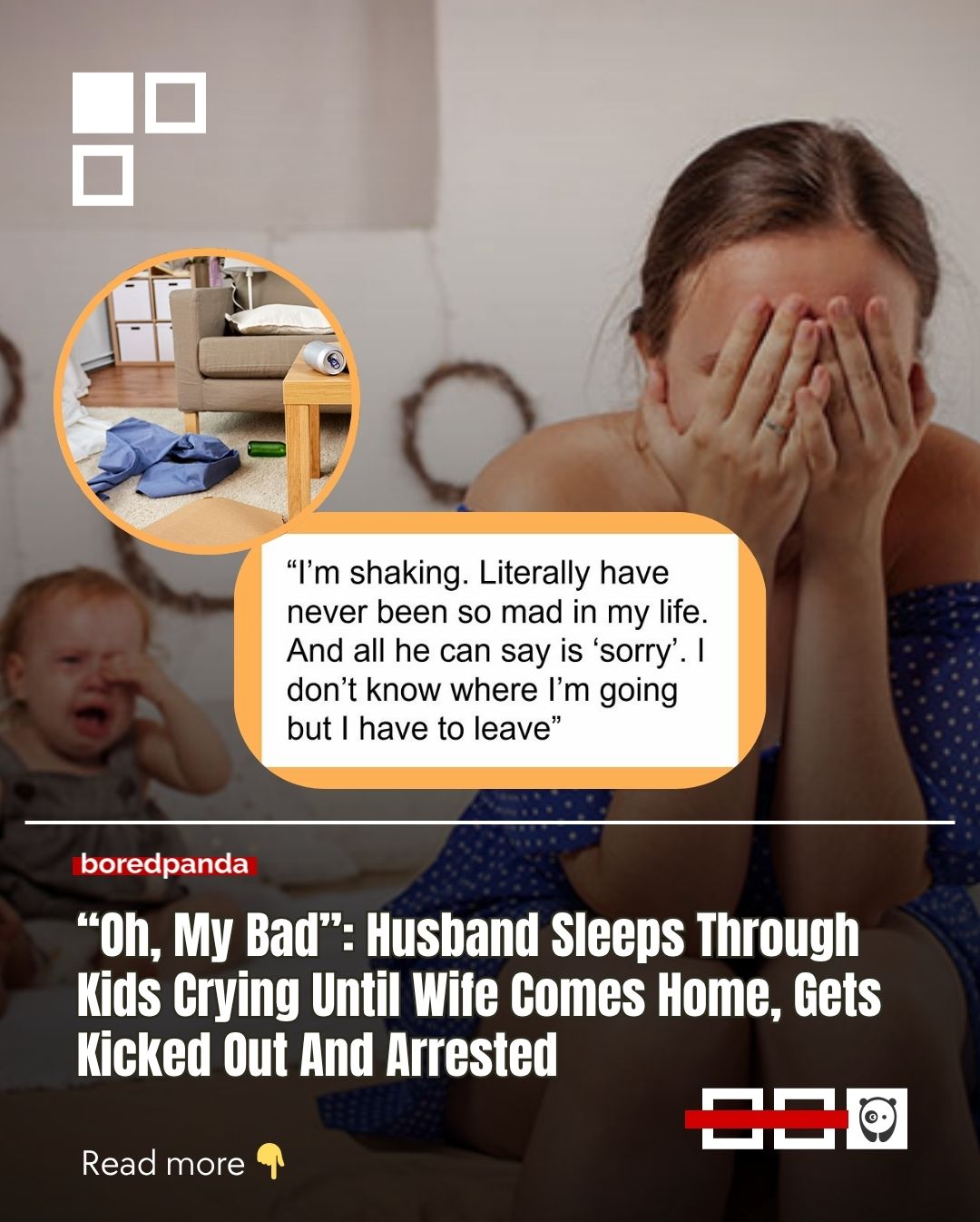 You can argue about diapers and chores… but some lines you don’t cross.

This mom came home to her kids hungry, screaming, and her husband asleep, completely checked out.

What happened next? She didn’t hesitate.

Read the full story at the link in our bio.