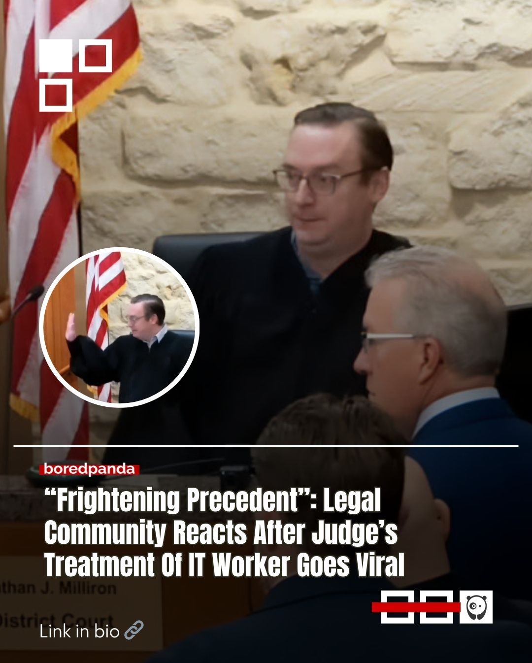 A courtroom moment turned viral after Nathan Milliron was caught snapping at an IT worker trying to help him.

It didn’t end there.

When attorney James Stafford called him out over email, the judge’s response only escalated things fast.

Read more at the link in our bio.

#news #viral #IT