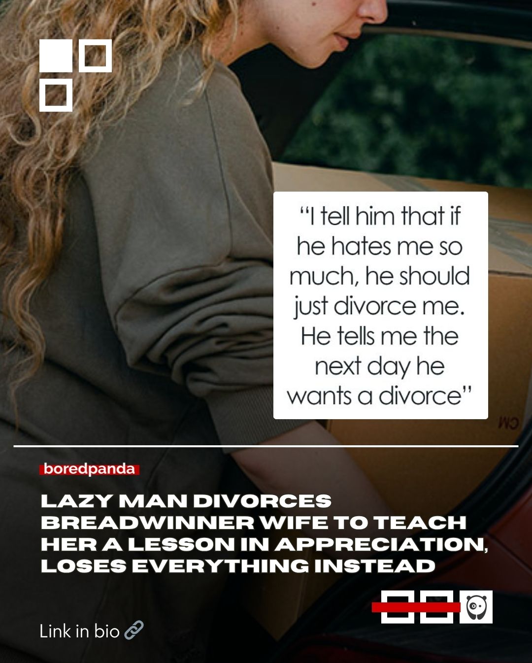 Sometimes people don’t realize what they had until they lose everything.

After years of carrying the entire relationship on her back, this woman finally snapped when her husband said something that made it all click. What followed was a messy split, a few shocking reveals, and some consequences he definitely didn’t see coming.

He didn’t just lose his wife, and that’s where the story gets interesting.

Read the full story at the link in our bio.

#relationship #marriage #viral