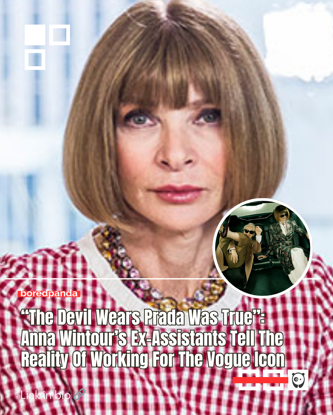 Anna Wintour has long been known for her strict reputation at Vogue, but fresh insights from her former assistants have offered a more detailed look at what the job actually involves.
Their accounts come as interest surrounding The Devil Wears Prada 2 has picked up ahead of its release on May 1, bringing renewed attention to Wintour’s professional life.  Read more at the link in our bio.