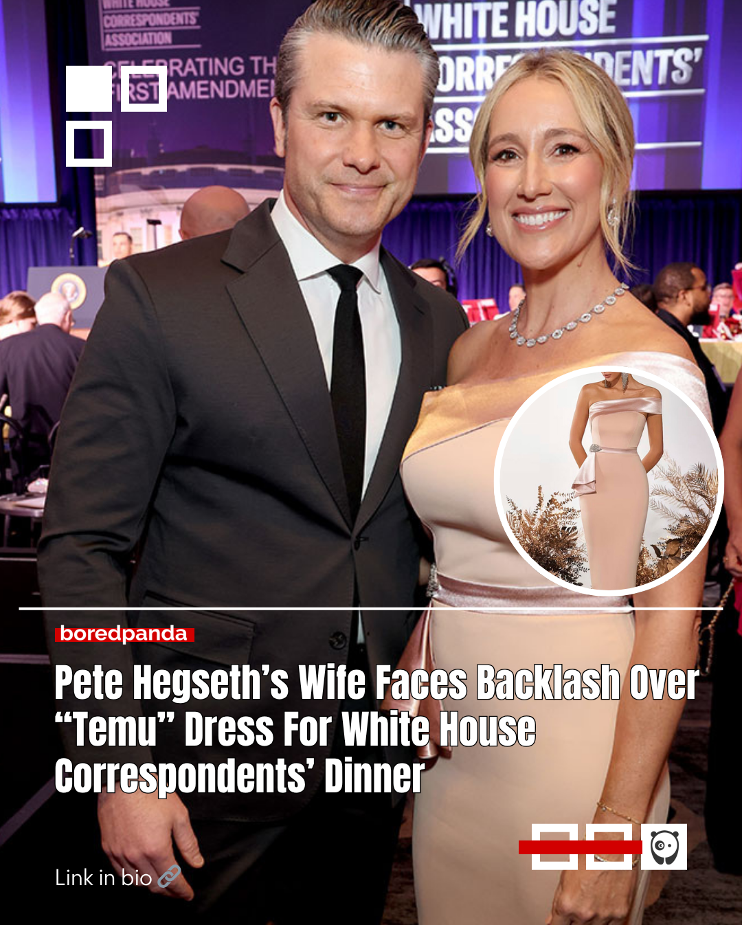 Pete Hegseth and his wife Jennifer Rauchet were among the attendees at the 2026 White House Correspondents’ Association (WHCA) dinner.
18-year-old content creator Ella Devi said Jennifer’s outfit choice showed her hypocrisy. Read more in bio.
