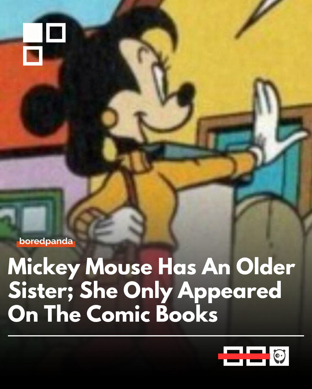 Mickey Mouse has an older sister named Felicity Fieldmouse, a character who never appeared in the animated cartoons. She exists exclusively in certain comics, making her a lesser-known part of the extended Mouse family.
#Facts #randomfacts #mickeymouse