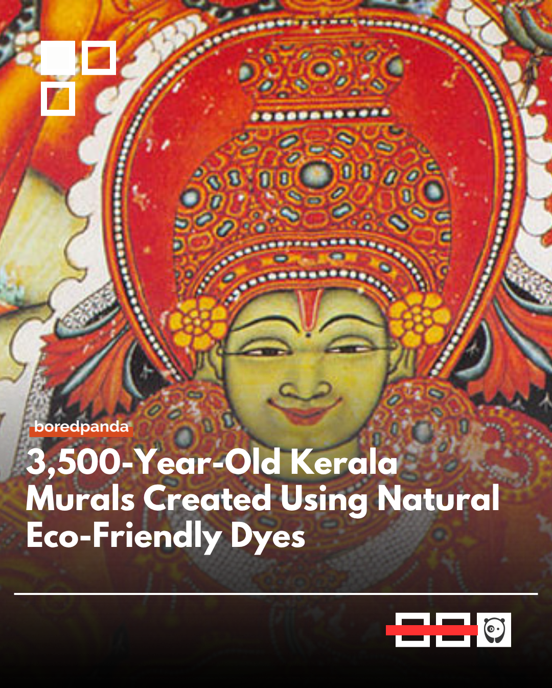 The 3,500-year-old murals from Kerala were created entirely using natural pigments made from plants, minerals, and vegetable dyes. 🎨
Because of their organic materials and traditional techniques, they remain an early example of eco-friendly art that has survived for millennia. 

#art #artfacts #Kerala #Artistic 