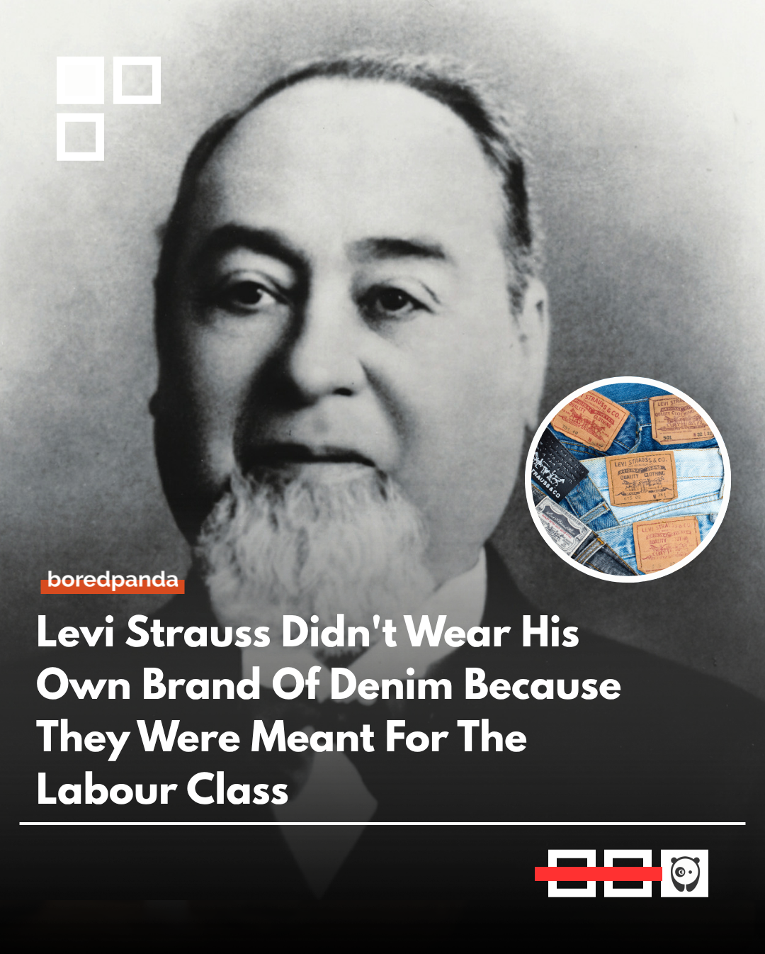 In 1853, Levi Strauss arrived in San Francisco selling blankets to miners—a wholesaler, not a designer; When his denim became the global uniform, Levi never wore it. Created for laborers, avoided by their creator—Strauss stayed in silk while the world wore his denim. 





#Levis #LeviStrauss #funfacts #facts