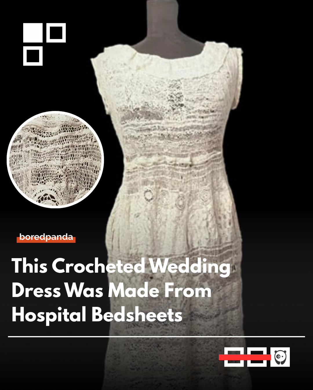 Marguerite Sirvins (1890–1955) spent her later years confined to a French psychiatric hospital, where she channeled her schizophrenia-induced isolation into hauntingly beautiful embroideries. Her heartbreaking final act was the creation of a bridal gown for an imaginary wedding—a desperate, tangible hope for a love she would never actually experience.

She died in 1955 before she could ever wear the dress, leaving behind a legacy of silent longing. With no photographs of her in existence, the only glimpse of the woman behind the gown is a single surrealist sketch from 1945, capturing a face lost to history. 