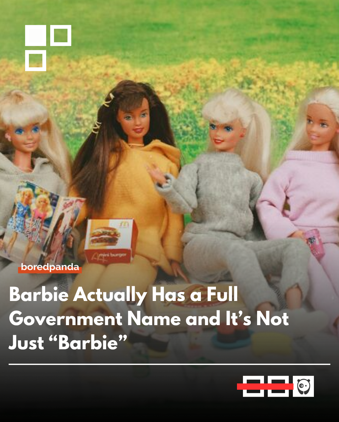 Barbie has a full government name, Barbara Millicent Roberts, and she's been keeping it quiet since 1959. 

#funfacts #barbie #barbara 
