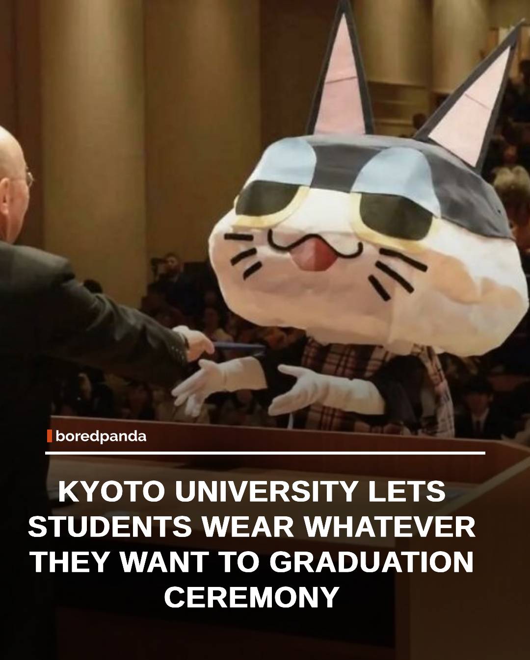 Kyoto University is known for giving students full freedom in what they wear during graduation ceremonies, allowing them to show up in anything from traditional formal wear to completely creative, unconventional outfits.

This relaxed approach has turned graduation day into a unique display of personality and expression, where students celebrate their academic achievement in styles that reflect who they are rather than strict dress codes.
#KyotoUniversity #Japan #Graduation